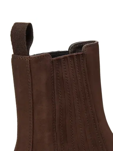 Brunello Cucinelli Men's Suede Chelsea Boots - Brown | Thumbnail 6 Brunello Cucinelli Men's Suede Chelsea Boots - Brown | Thumbnail 6