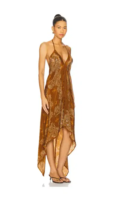 ROCOCO SAND High Low Handkerchief Dress | Thumbnail 2 ROCOCO SAND High Low Handkerchief Dress | Thumbnail 2