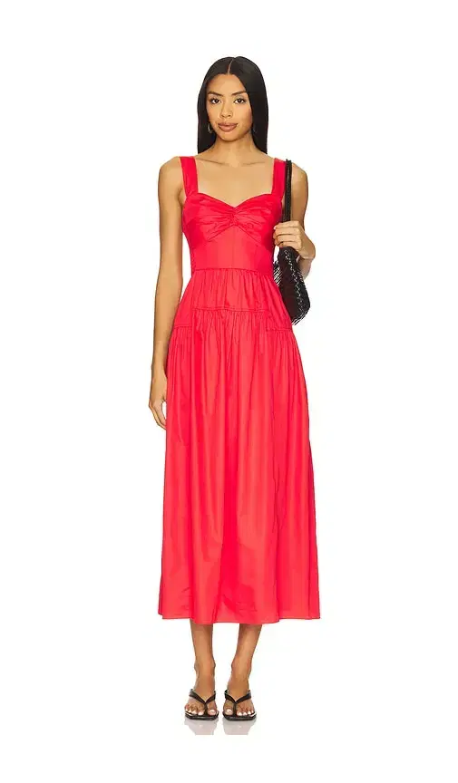 La Ligne Solid Poplin Dress