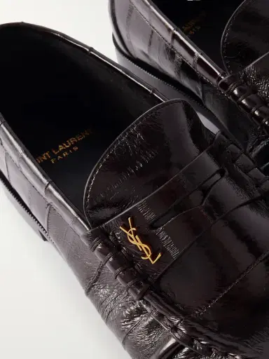 Saint Laurent Le Loafer Eel Loafers | Thumbnail 4