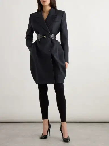 Alaïa Double-breasted Cotton Blazer | Thumbnail 2