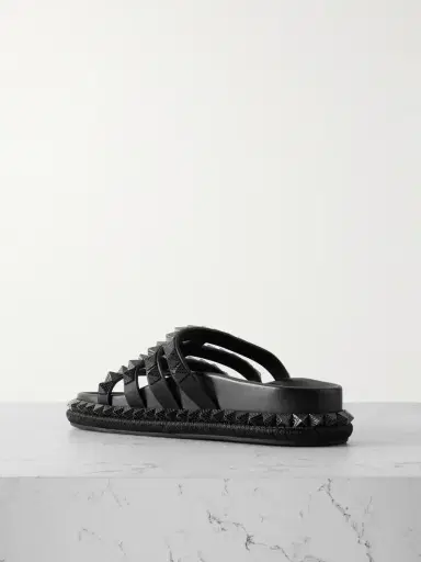 Christian Louboutin Pyra Hallulila Studded Leather Sandals | Thumbnail 3