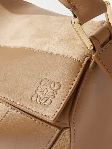 Loewe Puzzle Small Leather And Suede Shoulder Bag | Thumbnail 4 Loewe Puzzle Small Leather And Suede Shoulder Bag | Thumbnail 4