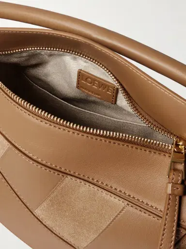 Loewe Puzzle Small Leather And Suede Shoulder Bag | Thumbnail 5 Loewe Puzzle Small Leather And Suede Shoulder Bag | Thumbnail 5