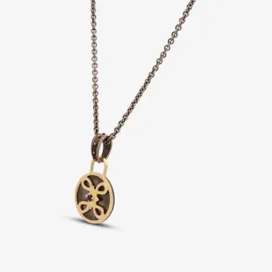 Armenta Armenta 18K Yellow Gold & Grey Sterling Silver Unisex Necklace by The Solist | Thumbnail 2