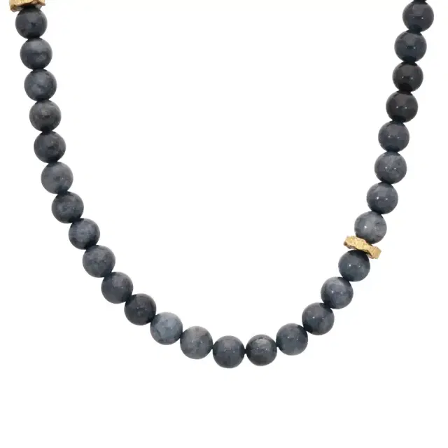 Armenta Armenta Old World 18K Yellow Gold & Blackened Sterling Silver Necklace by The Solist