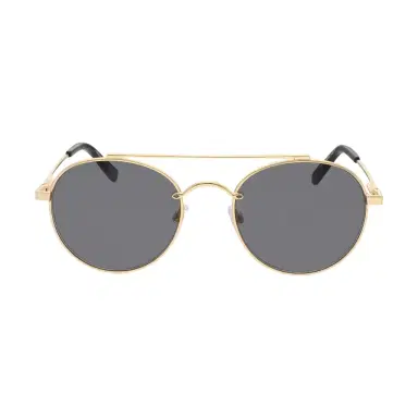 BALLY Bally Men's Shiny Deep Gold & Brown Aviator 52mm Sunglasses by The Solist | Thumbnail 1 BALLY Bally Men's Shiny Deep Gold & Brown Aviator 52mm Sunglasses by The Solist | Thumbnail 1