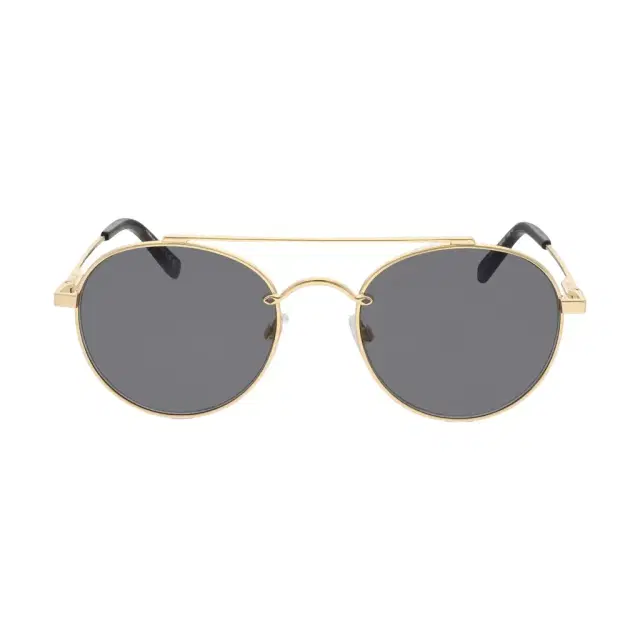 Bally Men's Shiny Deep Gold & Brown Aviator 52mm Sunglasses by The Solist