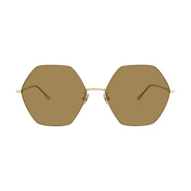 Bottega Veneta Geometric Metal 60mm Ladies Sunglasses by The Solist