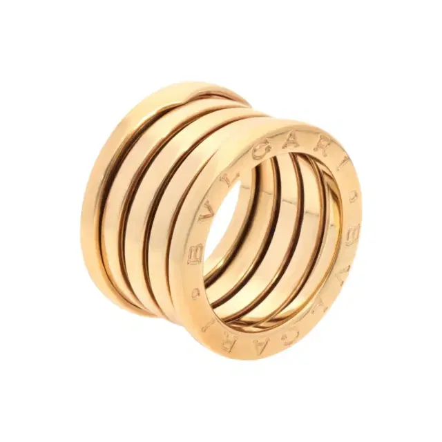 Bulgari B.Zero1 18K Yellow Gold Five Band Ring Sz. 4.25 by The Solist