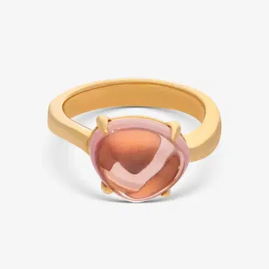 Bulgari Bulgari Mediterranean Eden 18K Yellow Gold Pink Sapphire Ring 346952 - by The Solist | Thumbnail 2 Bulgari Bulgari Mediterranean Eden 18K Yellow Gold Pink Sapphire Ring 346952 - by The Solist | Thumbnail 2