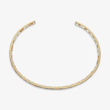 Damiani Damiani Damianissima 18K Rose Gold & Ceramic Diamond Cuff Bracelet by The Solist | Thumbnail 2
