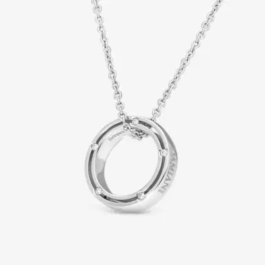 Damiani Damiani 18K Whıte Gold Diamond Pendant Necklace by The Solist | Thumbnail 2 Damiani Damiani 18K Whıte Gold Diamond Pendant Necklace by The Solist | Thumbnail 2