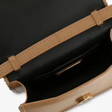 Ferragamo Ferragamo Vara Bow Camel Leather Women's Crossbody Bag by The Solist | Thumbnail 5 Ferragamo Ferragamo Vara Bow Camel Leather Women's Crossbody Bag by The Solist | Thumbnail 5