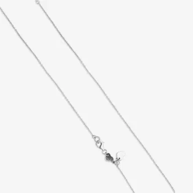 Hearts On Fire Hearts On Fire Aerial 18K White Gold Regal Scroll Drop Necklace by The Solist | Thumbnail 3