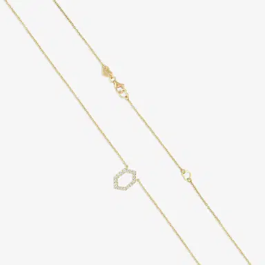 Hearts On Fire Hearts On Fire Charmed 18K Yellow Gold Hex Pendant by The Solist | Thumbnail 3