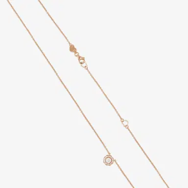 Hearts On Fire Hearts On Fire Lorelei 18K Rose Gold Diamond Halo Pendant by The Solist | Thumbnail 3