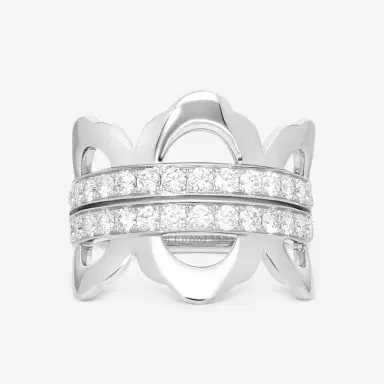 Hearts On Fire Hearts On Fire Lorelei 18K White Gold Ring Sz. 6.5 by The Solist | Thumbnail 2