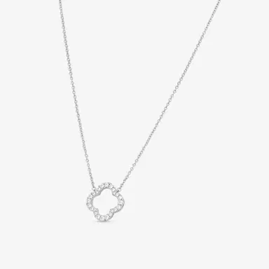 Hearts On Fire Hearts On Fire Signature 18K White Gold Diamond Petal Pendant by The Solist | Thumbnail 2