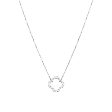 Hearts On Fire Hearts On Fire Signature 18K White Gold Diamond Petal Pendant by The Solist | Thumbnail 1