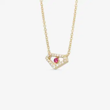 Hearts On Fire Hearts On Fire Triplicity 18K Yellow Gold Voyage Emblem Pendant by The Solist | Thumbnail 2 Hearts On Fire Hearts On Fire Triplicity 18K Yellow Gold Voyage Emblem Pendant by The Solist | Thumbnail 2