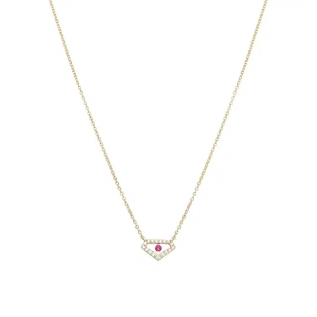 Hearts On Fire Hearts On Fire Triplicity 18K Yellow Gold Voyage Emblem Pendant by The Solist