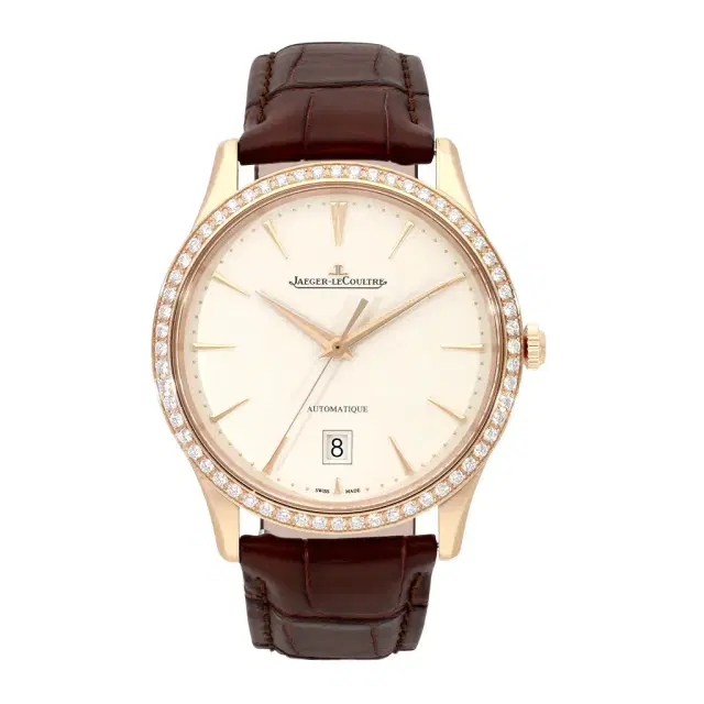 Jaeger-LeCoultre Master Ultra Thin 18K Rose Gold Diamond Automatic Men's Watch by The Solist