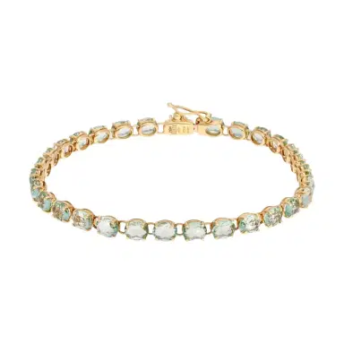 NANIS Nanis 18K Yellow Gold Blue Topaz Stone Bracelet by The Solist | Thumbnail 1 NANIS Nanis 18K Yellow Gold Blue Topaz Stone Bracelet by The Solist | Thumbnail 1