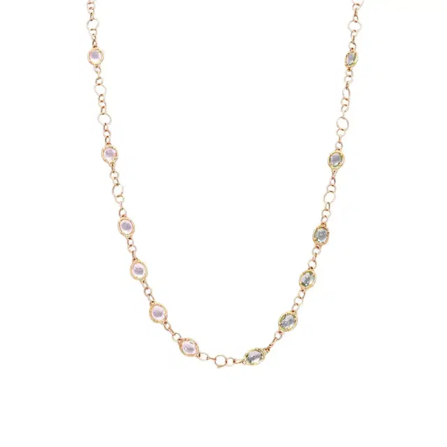 NANIS Nanis 18K Yellow Gold Rock Crystal Necklace by The Solist