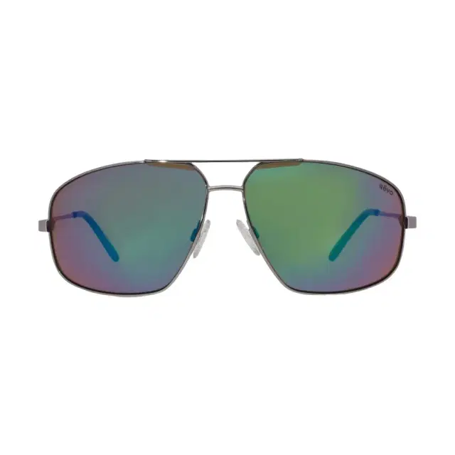 Revo Canyon Gunmetal Evergreen Navigator 80 mm Men's Sunglasses by The Solist