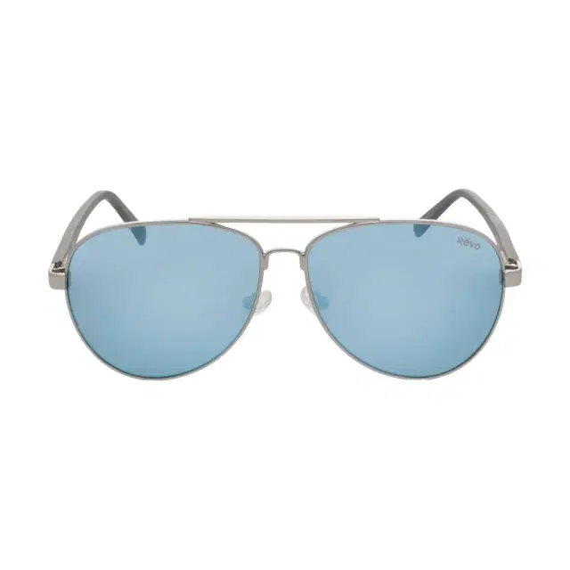 Revo Revo Crest Chrome Blue Water Aviator 66mm Men's Sunglasses by The Solist