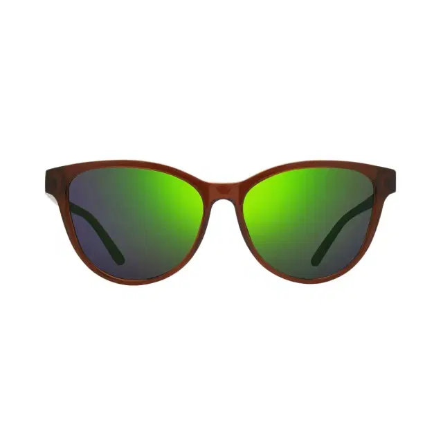 Revo Revo Daphne Men's Brown & Evergreen Cat-Eye 56 mm Sunglasses by The Solist