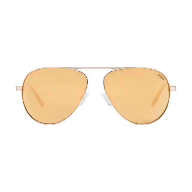 Revo Metro Men's Silver & Champagne Aviator Sunglasses by The Solist