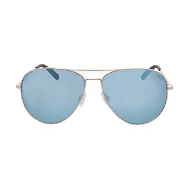 Revo Spark Shiny Gold Blue Water Aviator 70mm Men's Sunglasses by The Solist