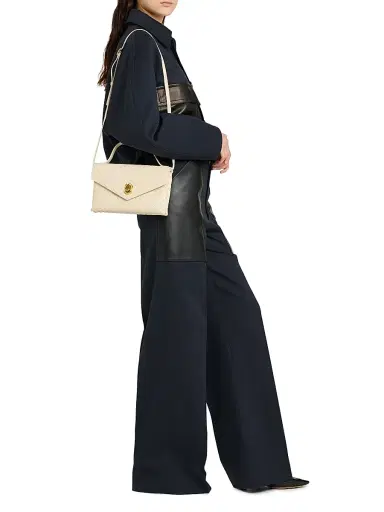 Bottega Veneta Women's Soft Lock Leather Shoulder Bag | Thumbnail 1 Bottega Veneta Women's Soft Lock Leather Shoulder Bag | Thumbnail 1