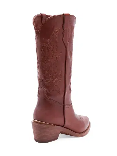 Partlow Women's Gigi 55MM Leather Boots - Cuoio - Size 8 | Thumbnail 3
