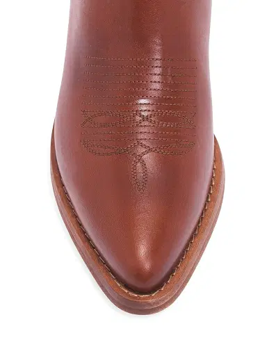 Partlow Women's Gigi 55MM Leather Boots - Cuoio - Size 8 | Thumbnail 5