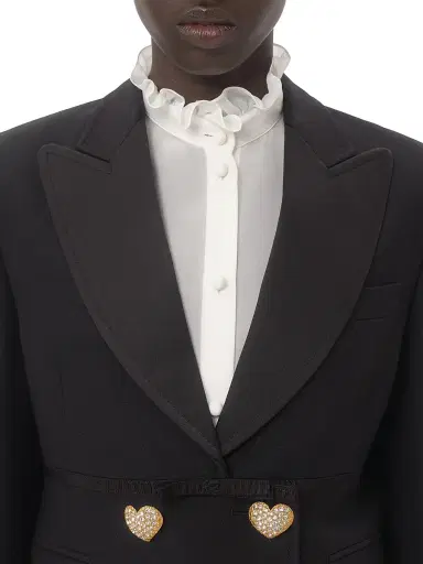 Valentino Garavani Women's Crepe Couture Jacket | Thumbnail 5