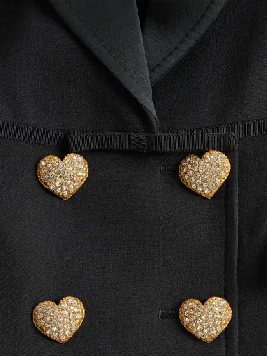 Valentino Garavani Women's Crepe Couture Jacket | Thumbnail 6
