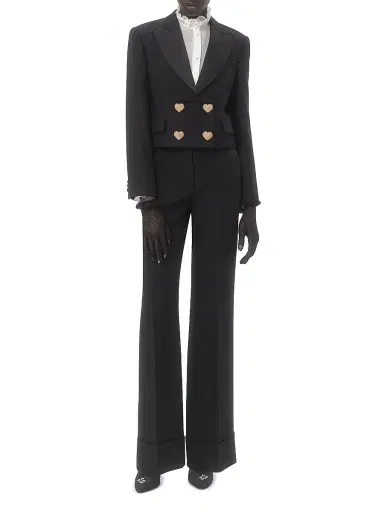 Valentino Garavani Women's Crepe Couture Jacket | Thumbnail 7