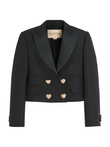 Valentino Garavani Women's Crepe Couture Jacket | Thumbnail 1