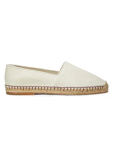 Brunello Cucinelli Men's Slip-On Canvas & Leather Espadrillas - Sand | Thumbnail 1 Brunello Cucinelli Men's Slip-On Canvas & Leather Espadrillas - Sand | Thumbnail 1