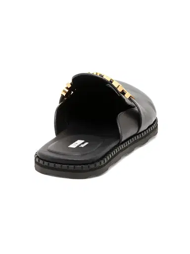 MOSCHINO Women's Leather Mules | Thumbnail 3 MOSCHINO Women's Leather Mules | Thumbnail 3