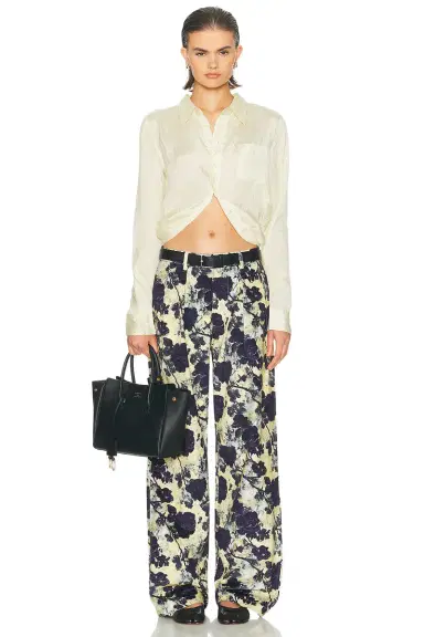 R13 Double Pleat Trouser | Thumbnail 5