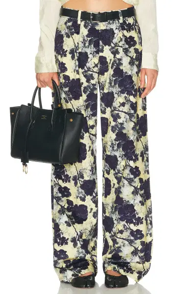 R13 Double Pleat Trouser | Thumbnail 1