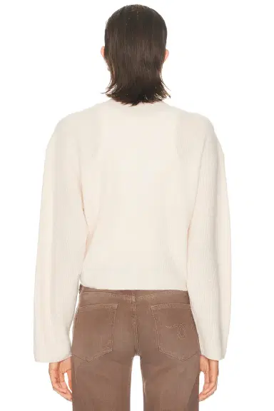 R13 Twisted Front Ribbed Cardigan | Thumbnail 3 R13 Twisted Front Ribbed Cardigan | Thumbnail 3