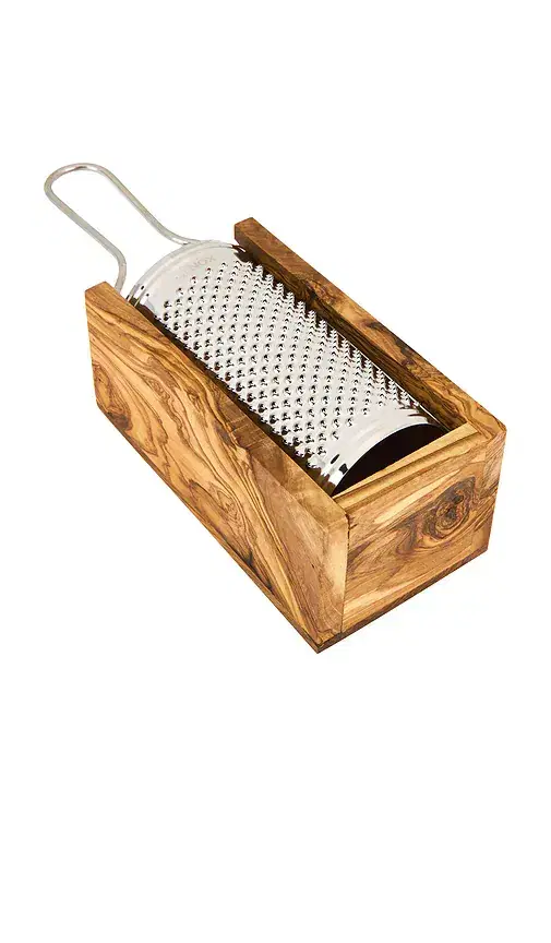 Verve Culture Olivewood Parmesan Cheese Box Grater