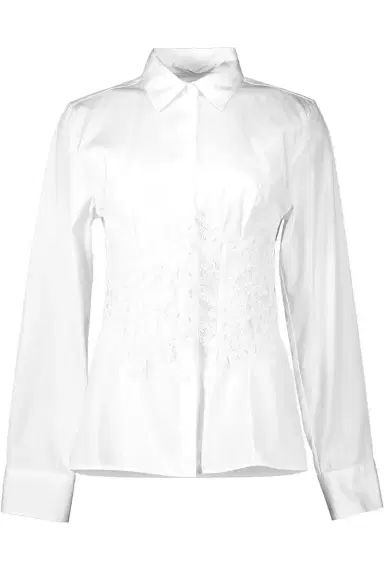 ERMANNO SCERVINO Corset Detail Blouse | Thumbnail 1 ERMANNO SCERVINO Corset Detail Blouse | Thumbnail 1
