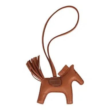 HERMÈS Hermes Pegase Rodeo Bag Charm PM Gold Touch Milo Lambskin and Matte Alligator | Thumbnail 2 HERMÈS Hermes Pegase Rodeo Bag Charm PM Gold Touch Milo Lambskin and Matte Alligator | Thumbnail 2