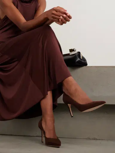 Gianvito Rossi Gianvito 85 Suede Pumps | Thumbnail 2 Gianvito Rossi Gianvito 85 Suede Pumps | Thumbnail 2
